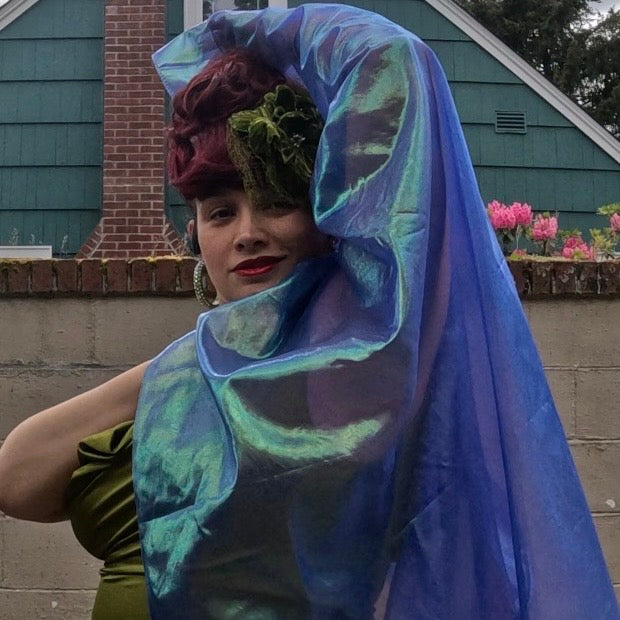 Blue Bubble Veil