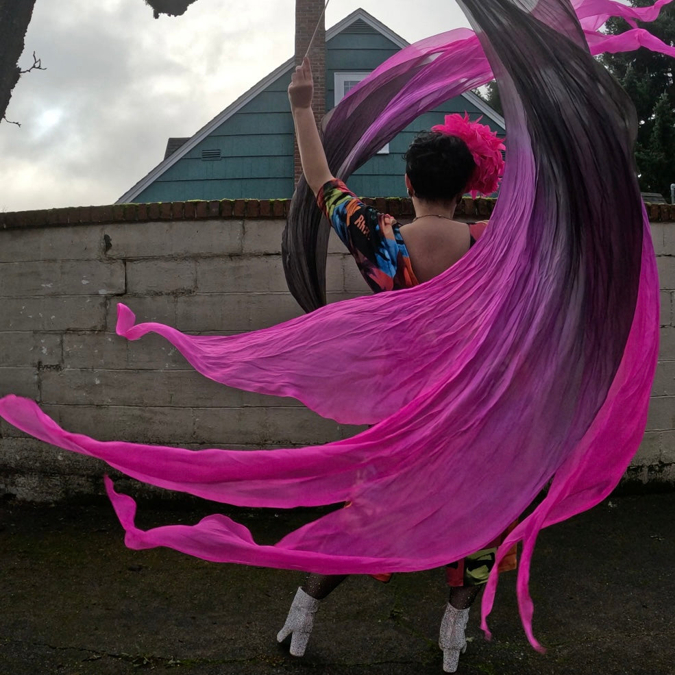 Pink Flame Streamers