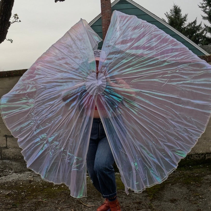 Organza Fishbone Fans – Silk Electric