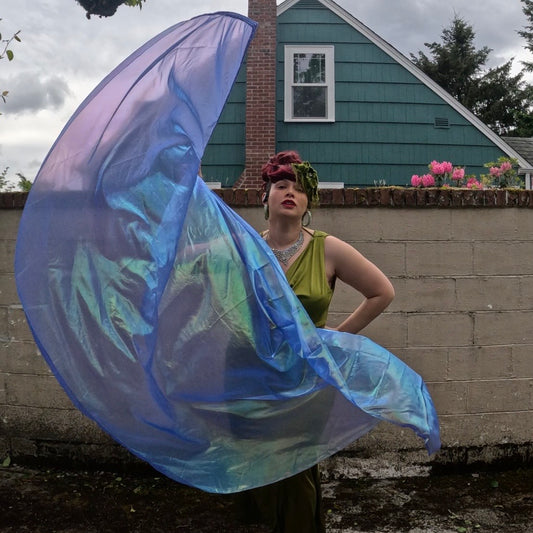 Blue Bubble Veil