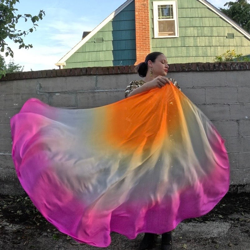 Lesbian Pride Weighted Veil