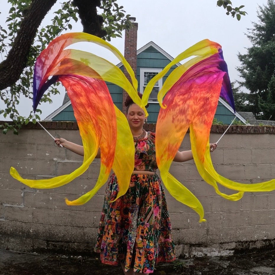 UV Flame Streamers