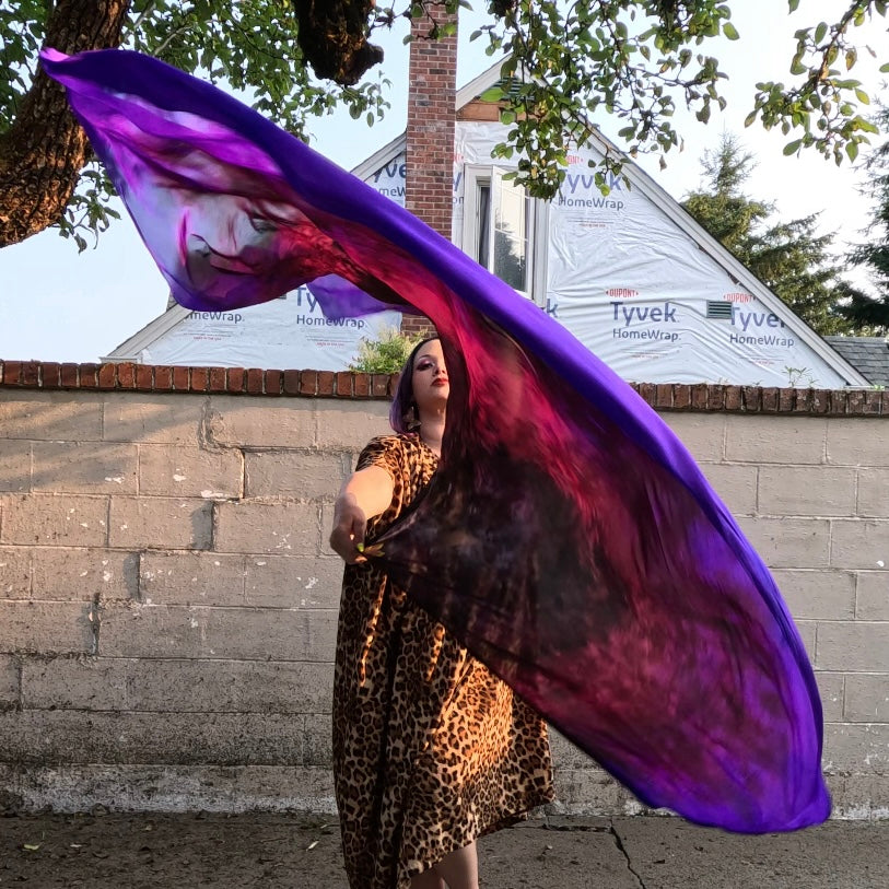 Witchy Textured Weighted Veil