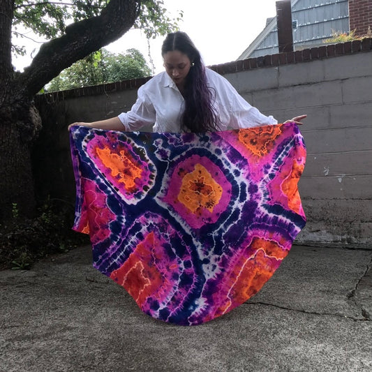 Poppy Geode Weighted Veil