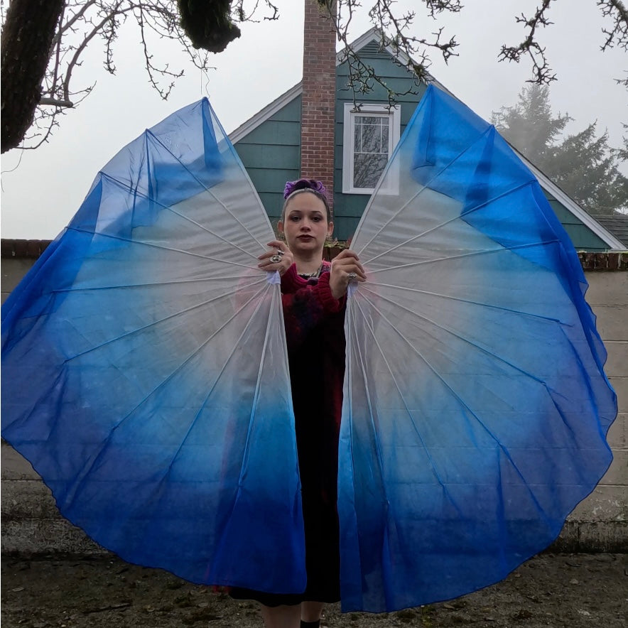 Fishbone Fans (Poly-Chiffon)