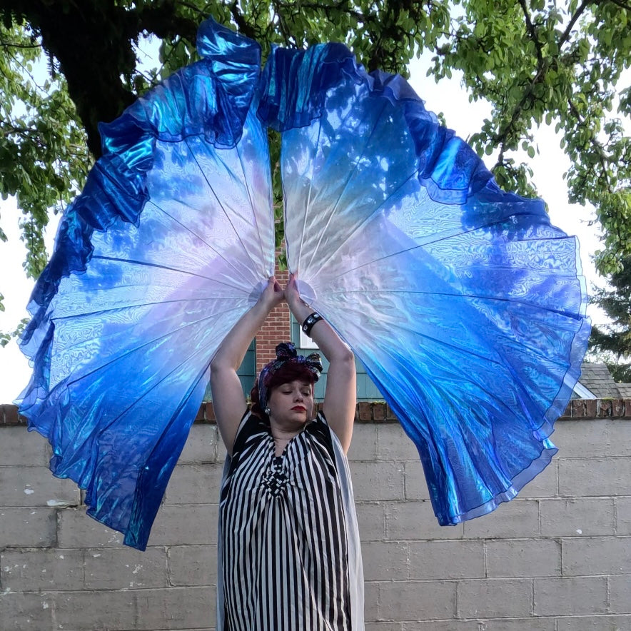 Fishbone Fans Fishbone Fans (Organza) – Silk Electric