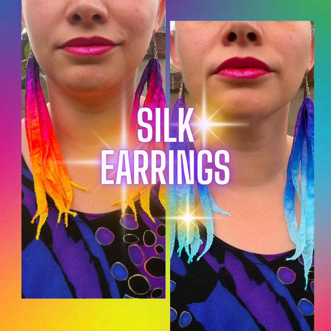 Silk Earrings “StreamEARS”