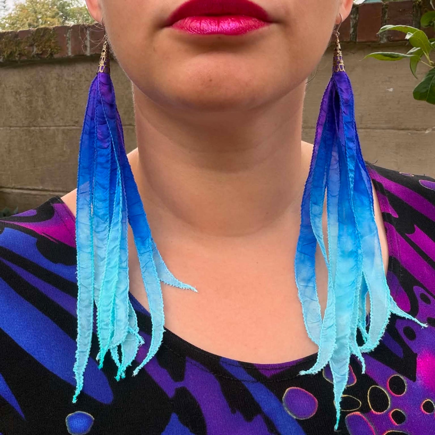 Silk Earrings “StreamEARS”