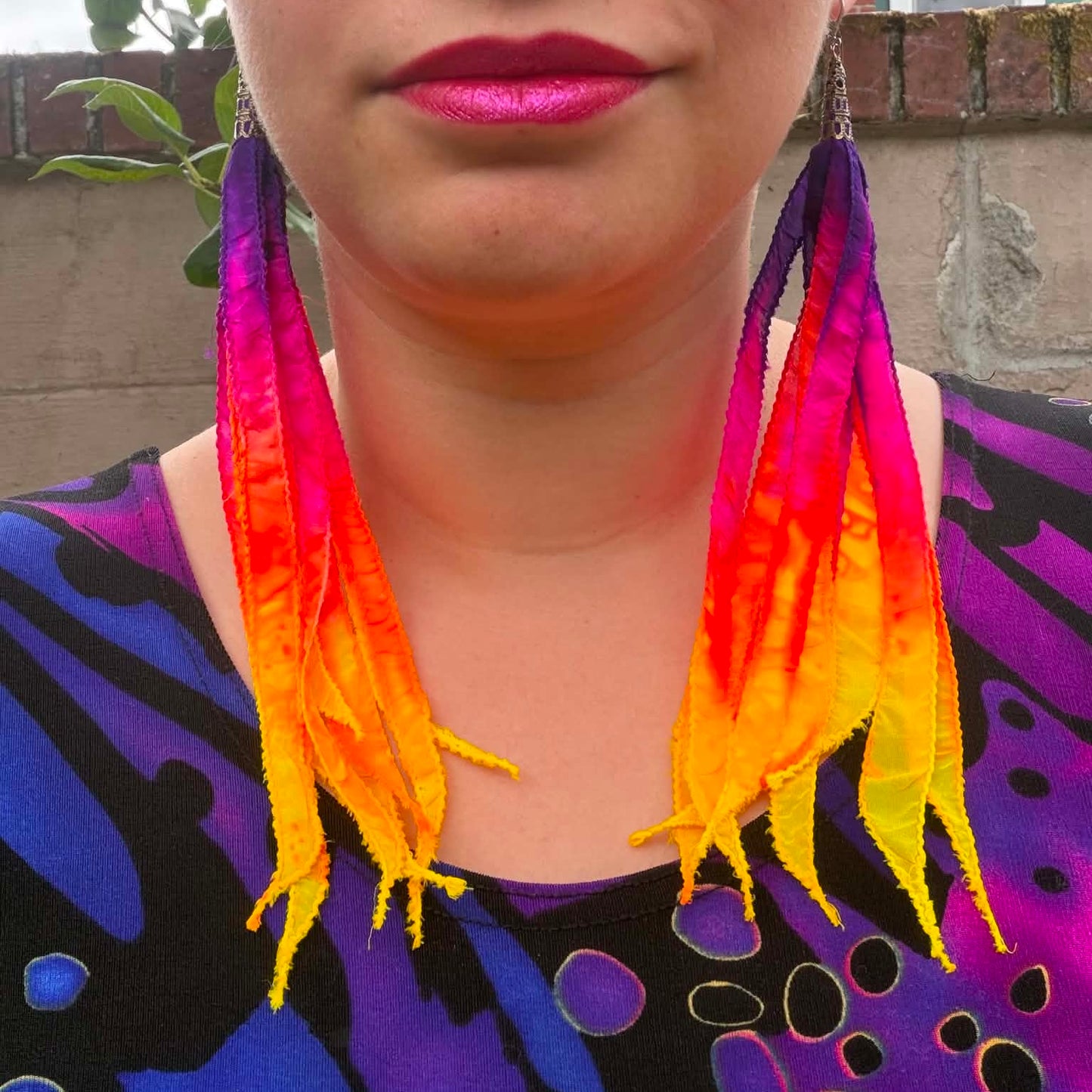 Silk Earrings “StreamEARS”
